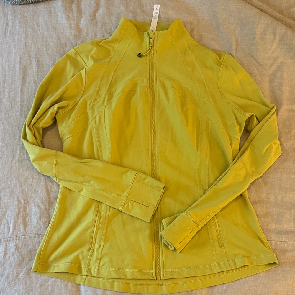 Women's green/yellow Jacket